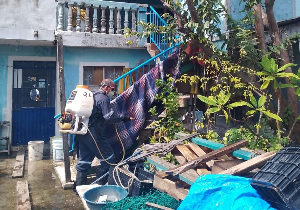 Implementa Gobierno de Ciudad Madero acciones preventivas de salud ante encharcamientos