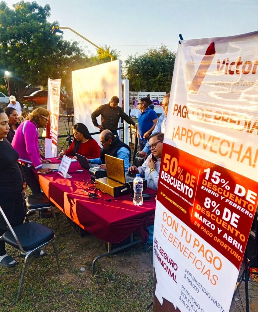Tesorería Municipal, lleva Módulo de atención a las Tardes de Familias