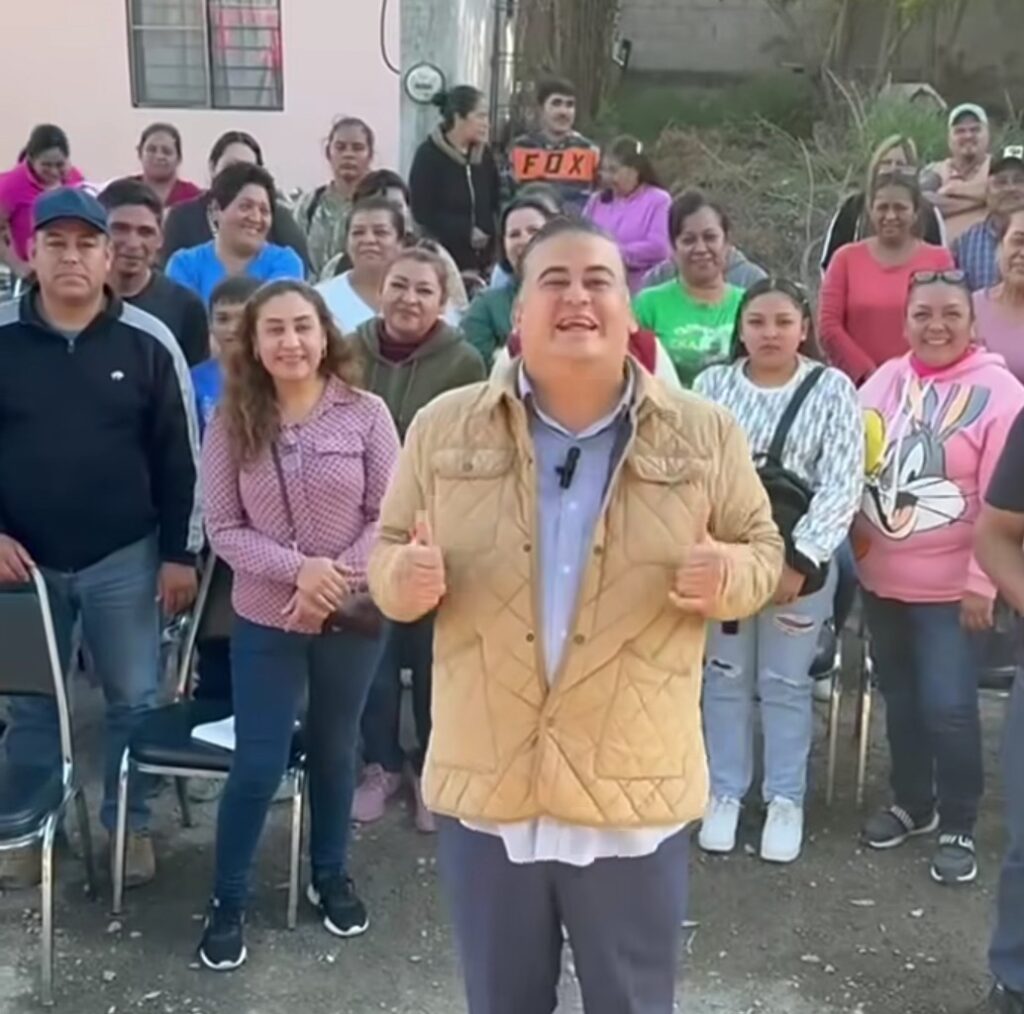 Oscar Narváez llevá apoyos colonia por colonia; visita el cañón de la Peregrina.